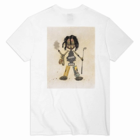 Vegan Violet Kader Trash Doll T-Shirt - White Footwear Basics