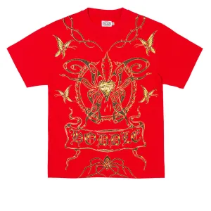 Vegetarian Hoddle Enclosure T-Shirt - Red Luxury Fashion