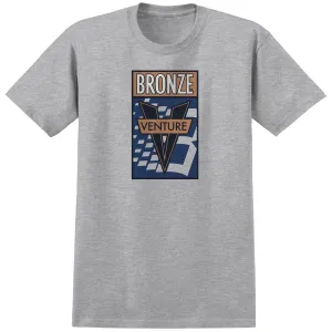 Venture x Bronze Awake T-Shirt - Heather Grey Vitamins Cards