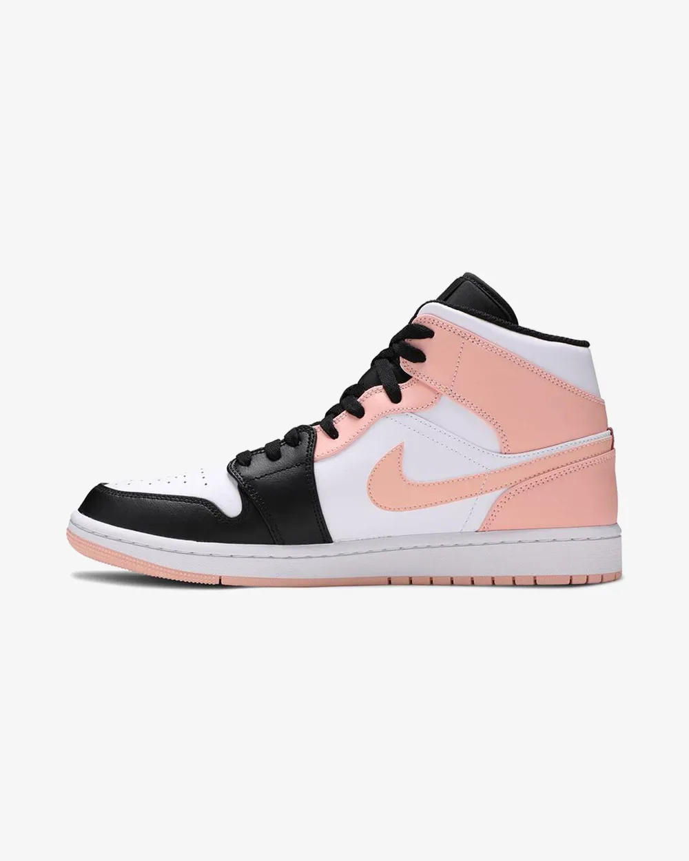 Vibrant Style NIKE AIR JORDAN 1 MID CRIMSON TINT TOE