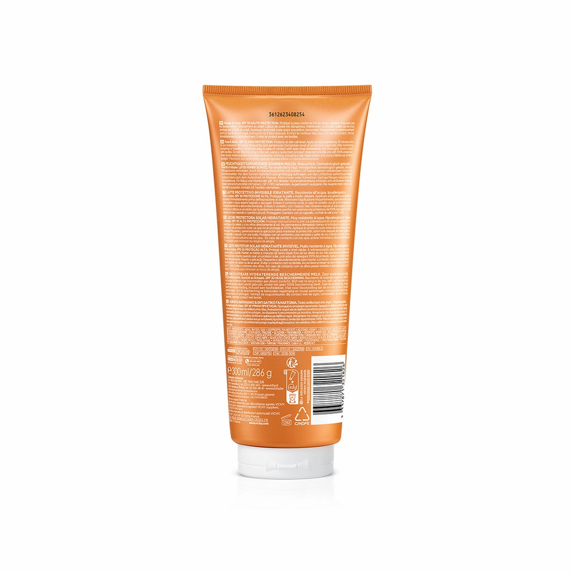 Vichy Capital Soleil Beach Protect Fresh Hydrating Face & Body Milk SPF 30 300ml