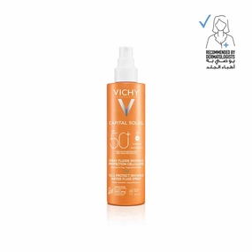 Vichy Capital Soleil Invisible Fluid Sunscreen Spray SPF50  for Face and Body 200ML