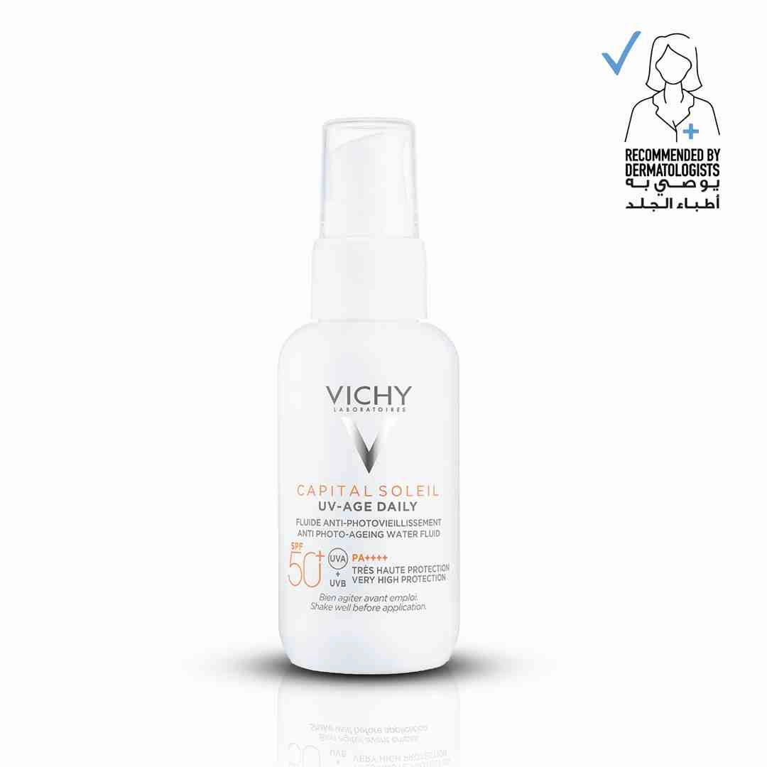 Vichy Capital Soleil UV - Age Anti Ageing Sunscreen SPF 50  with Niacinamide 40ml