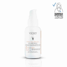 Vichy Capital Soleil UV - Age Tinted Anti Ageing Sunscreen SPF 50  with Niacinamide 40ml
