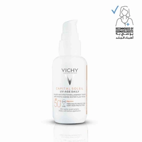 Vichy Capital Soleil UV - Age Tinted Anti Ageing Sunscreen SPF 50  with Niacinamide 40ml