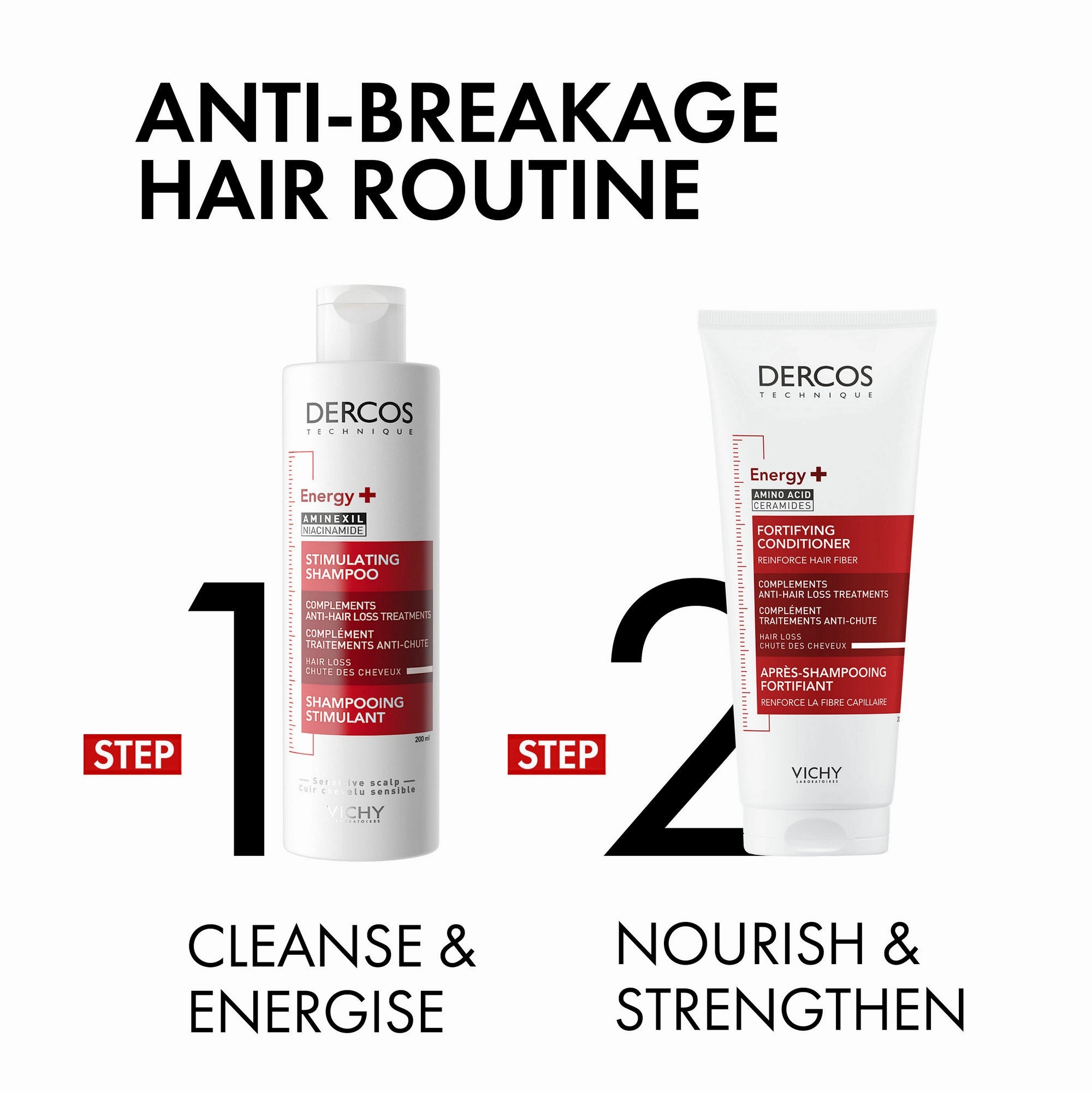 Vichy Dercos Energy Plus Shampoo 400ml