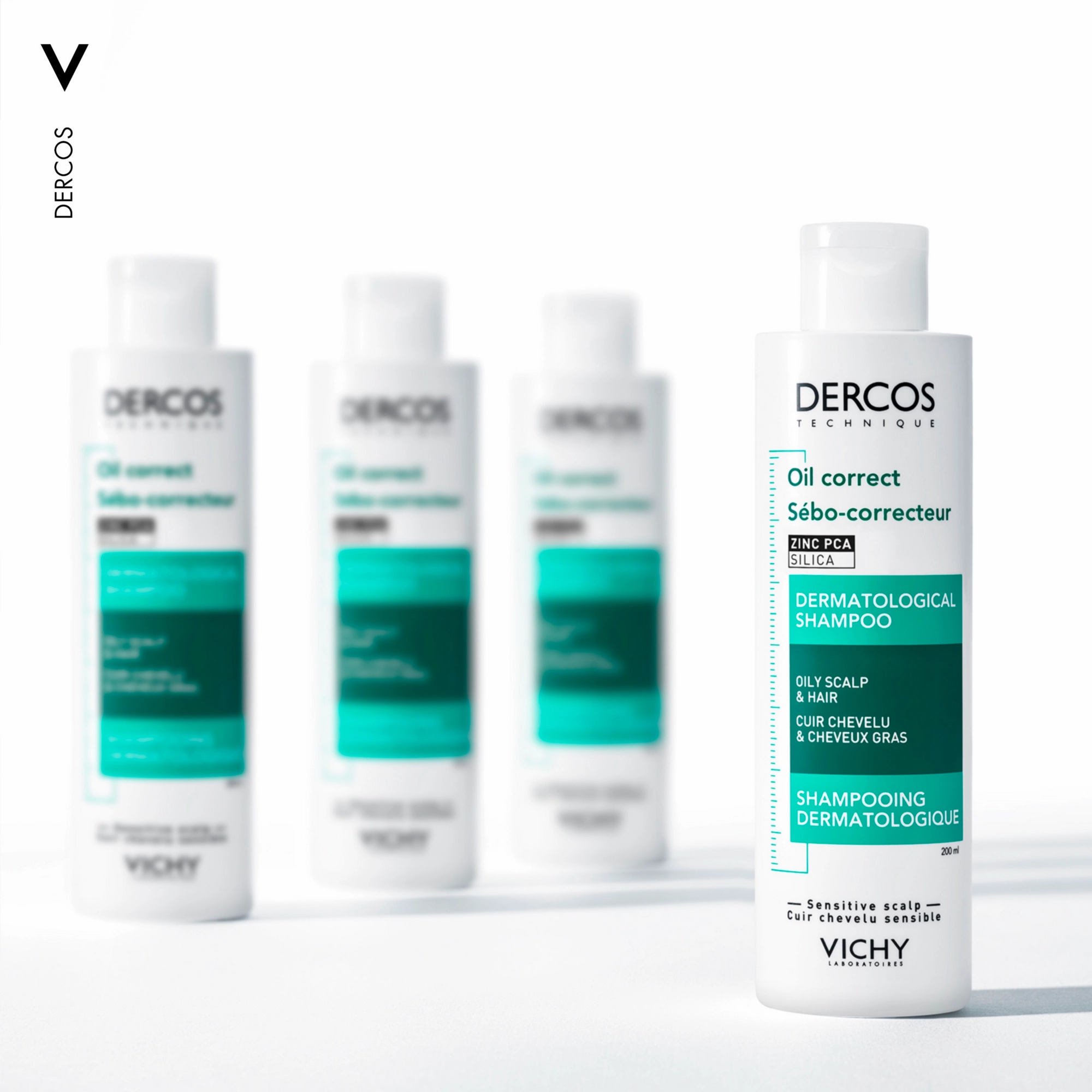 VICHY DERCOS OIL CONTROL SHAMPOO 200ML