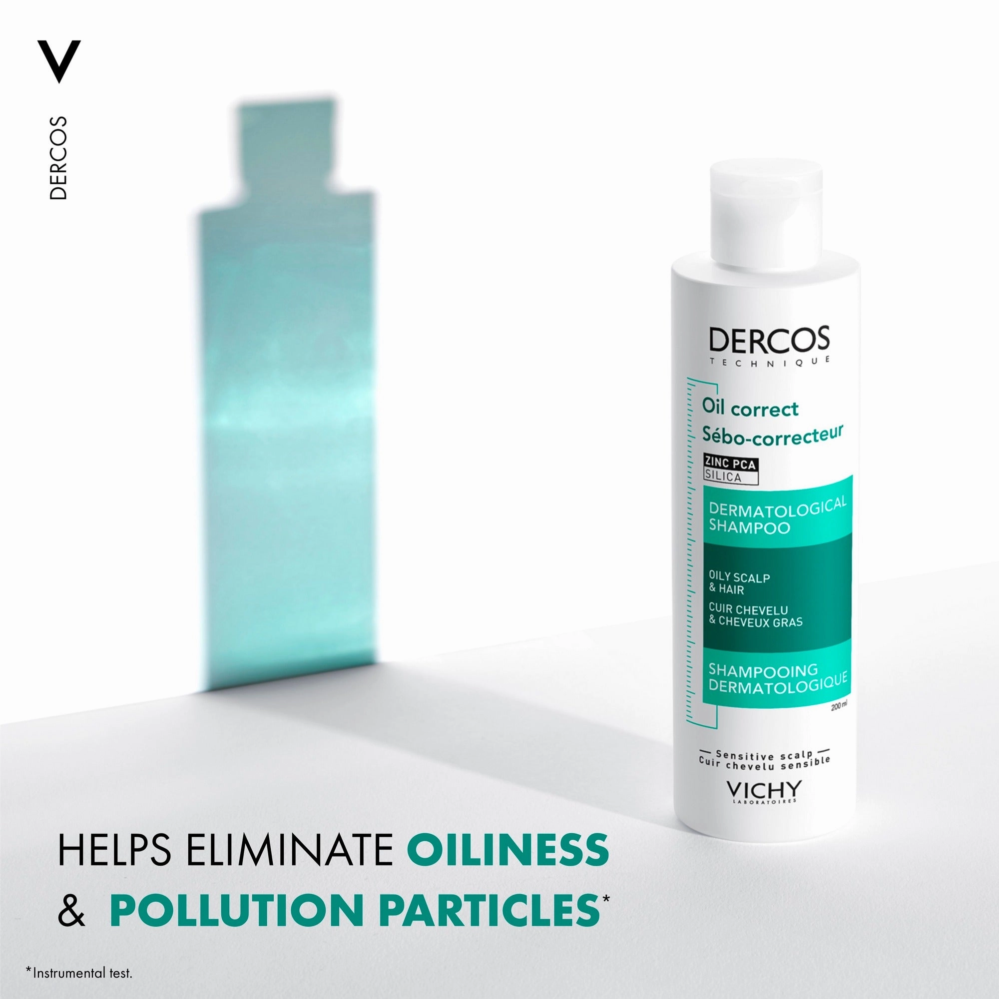 VICHY DERCOS OIL CONTROL SHAMPOO 200ML