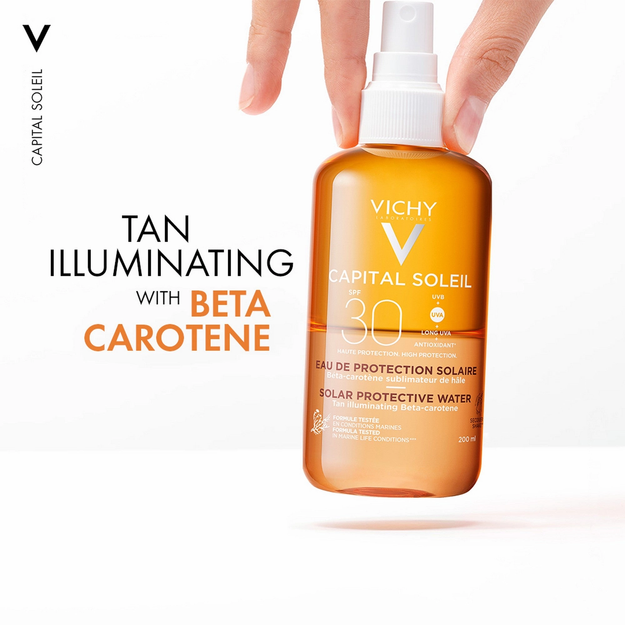 Vichy Ideal Soleil Solar Protecting Water Bronzing Tan SPF30 - 200ml