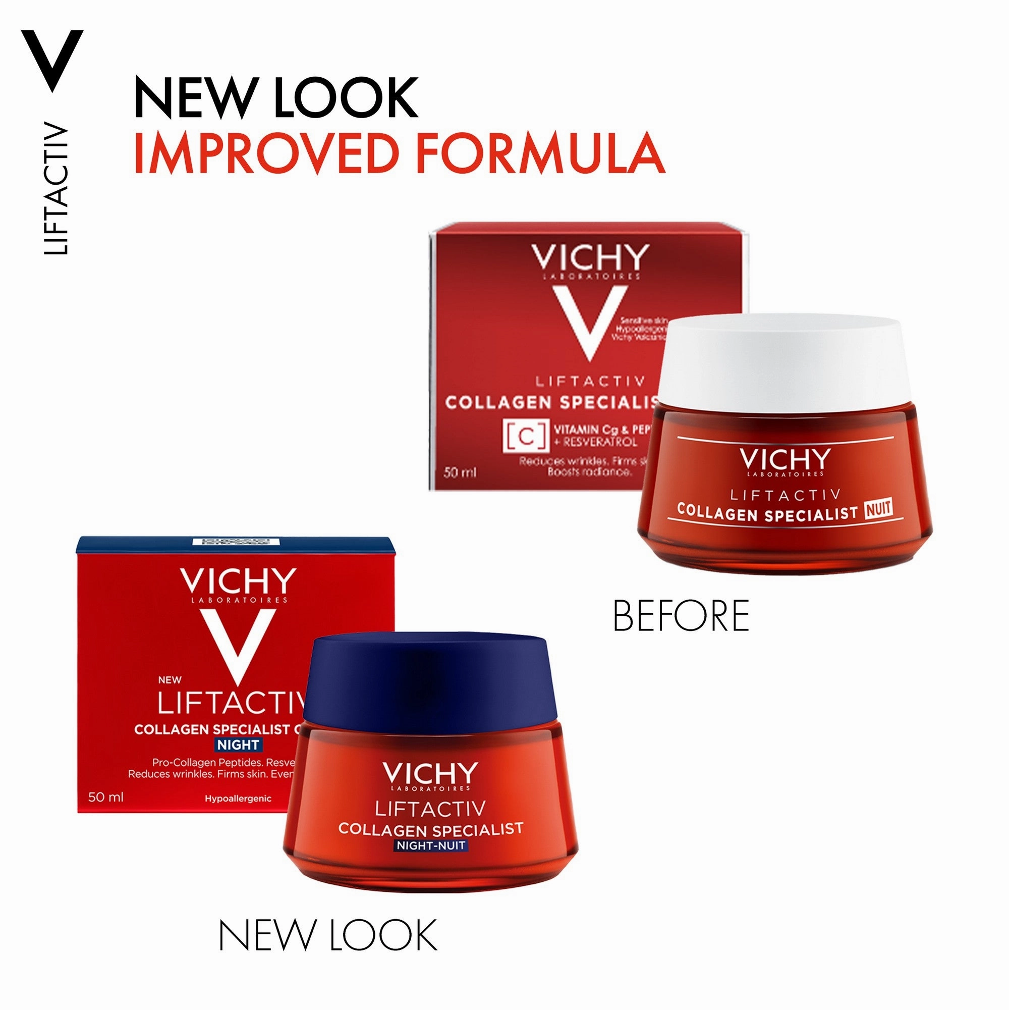 Vichy LiftActiv Collagen Specialist Night 50ml