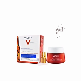 Vichy Liftactiv Glycolic Ampoule Bundle   Gift