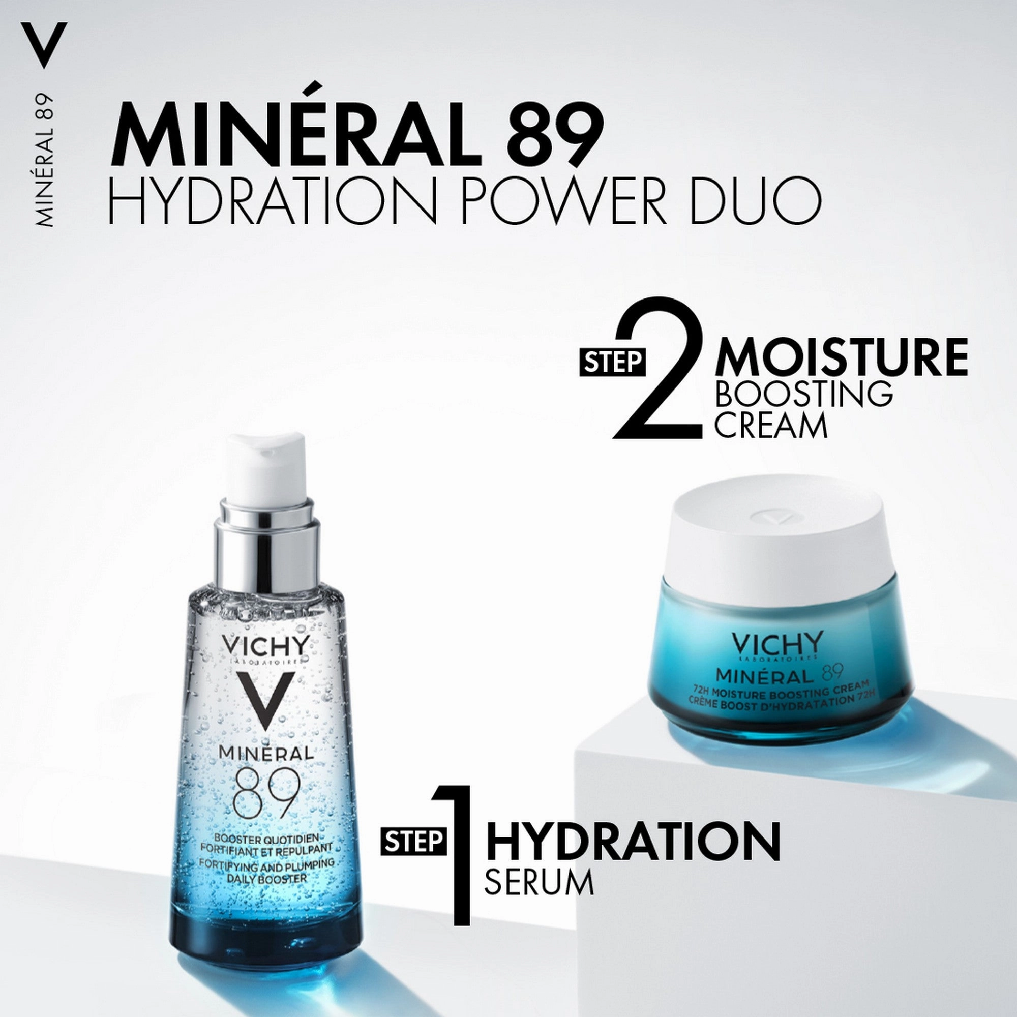 Vichy Mineral 89 72Hour Hyaluronic Acid Moisture Boosting Cream 50ml