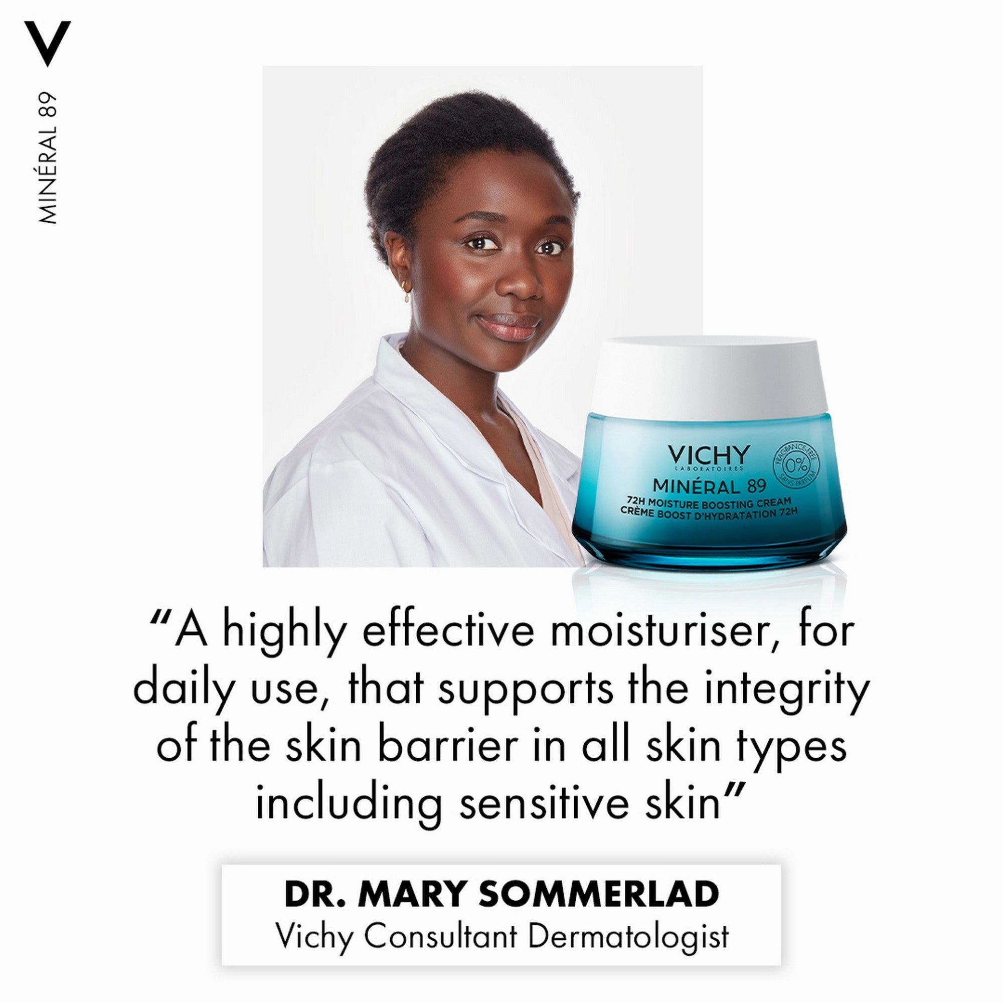 Vichy Mineral 89 72Hour Hyaluronic Acid Moisture Boosting Cream 50ml