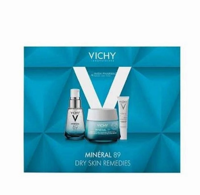 Vichy Mineral 89 Dry Skin Saviours Coffret Set