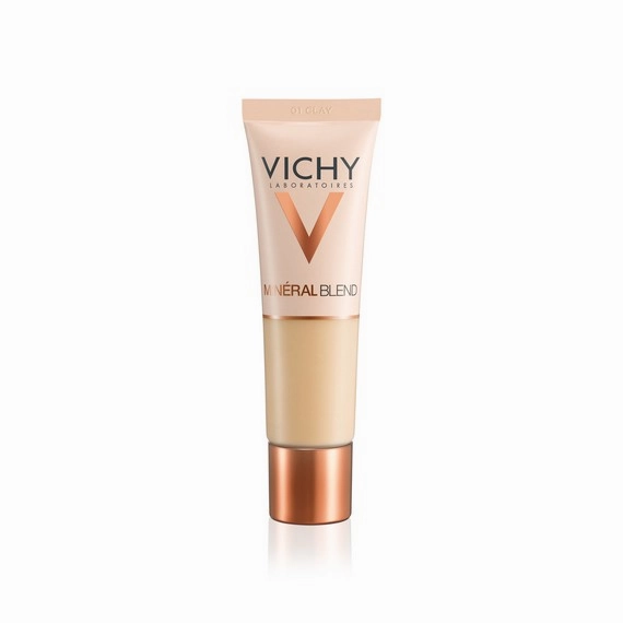 Vichy Mineralblend Foundation 01 Clay 30Ml