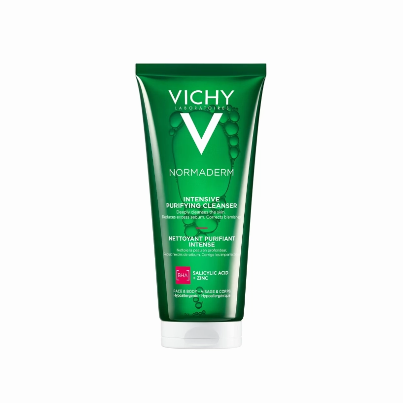Vichy Normaderm Phytosolution Face Cleanser Gel for Oily/Acne Skin with Salicylic Acid 200ml