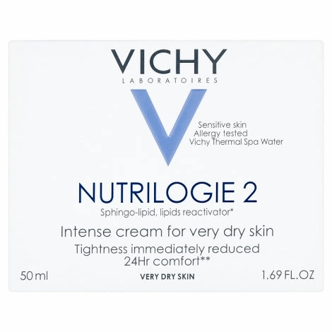 Vichy Nutrilogie 2 Intense Cream for Very Dry Skin 50ml