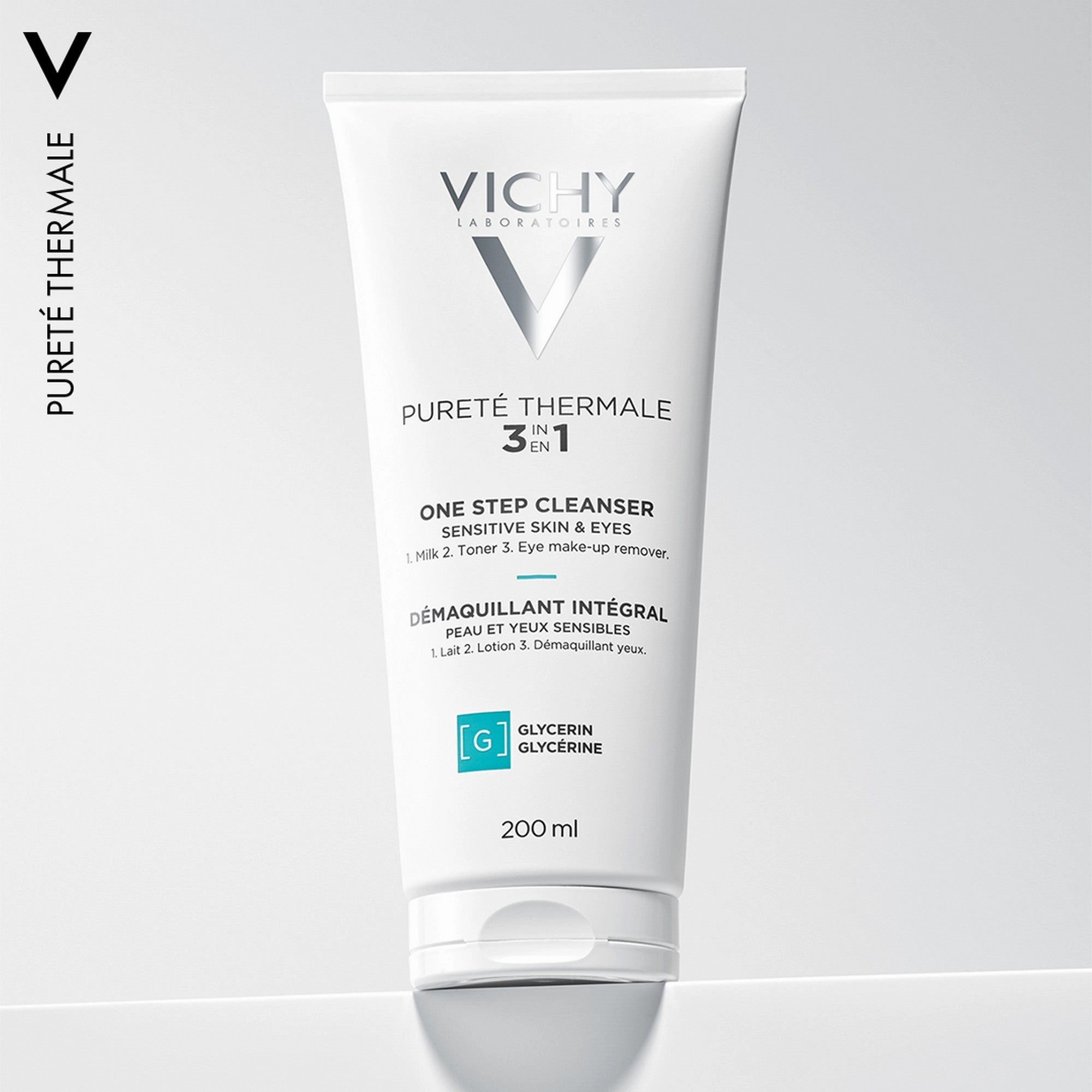 Vichy Purete Thermale 3 in 1 One Step Cleanser 200ml