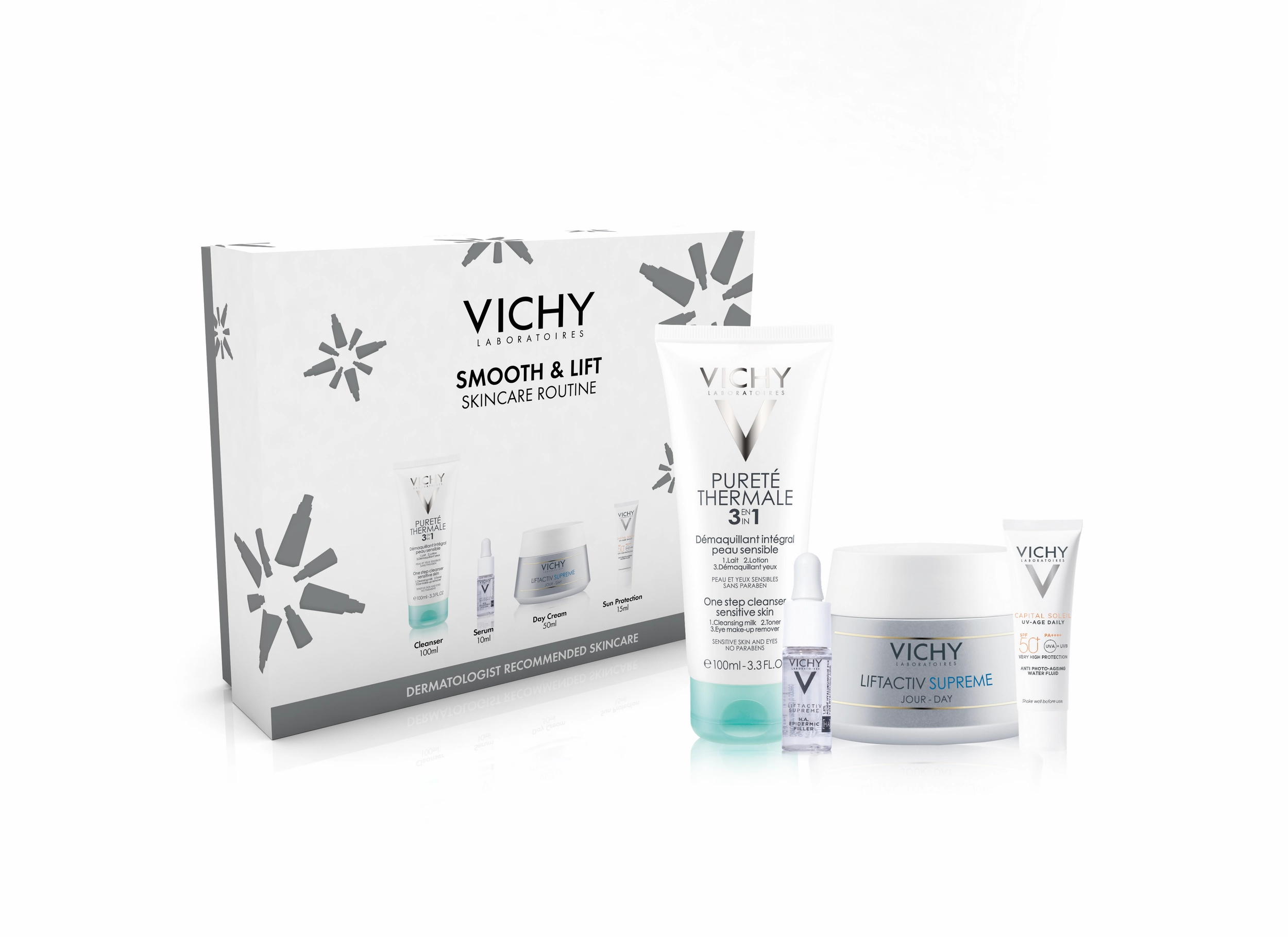 Vichy Smooth & Lift Skincare Routine Set
