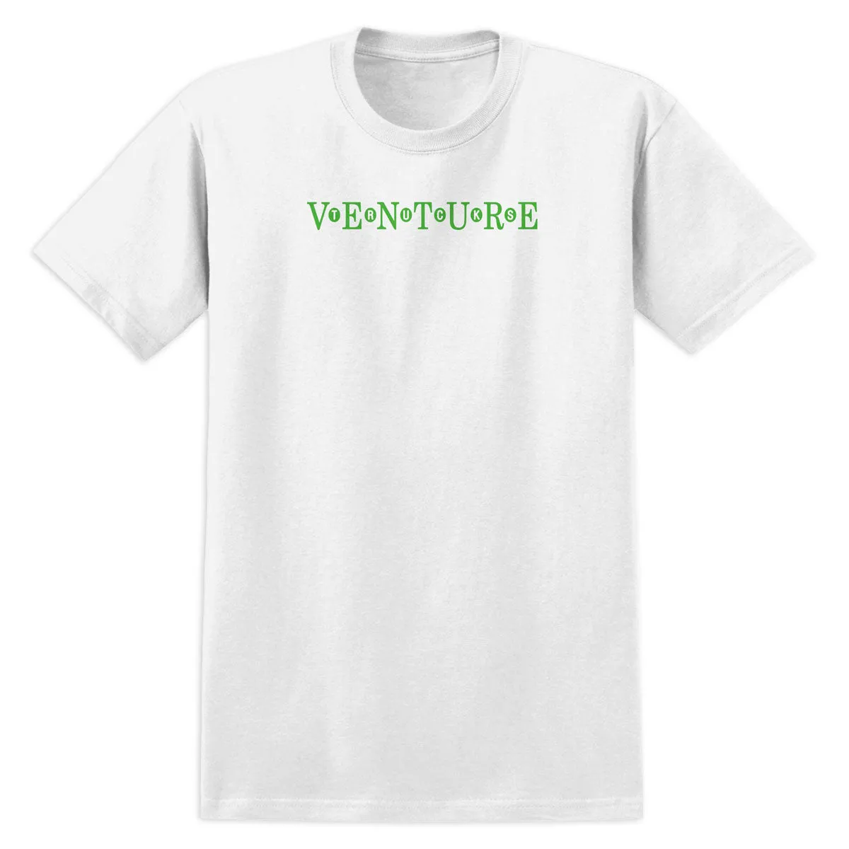 Video Editing Venture OG Dots T-Shirt - White/Green Maximalist Fashion