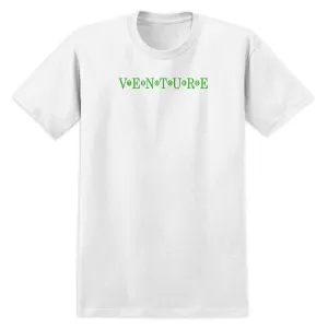 Video Editing Venture OG Dots T-Shirt - White/Green Maximalist Fashion