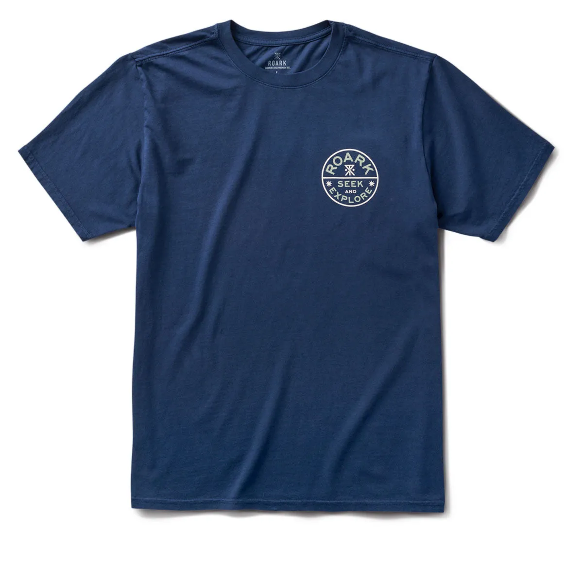Video Game Accessories Roark Seek And Explore Signet T-Shirt - Navy Shop Now