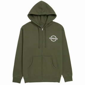 Video Games Independent Bar-rier Zip Hoodie - Army Apps