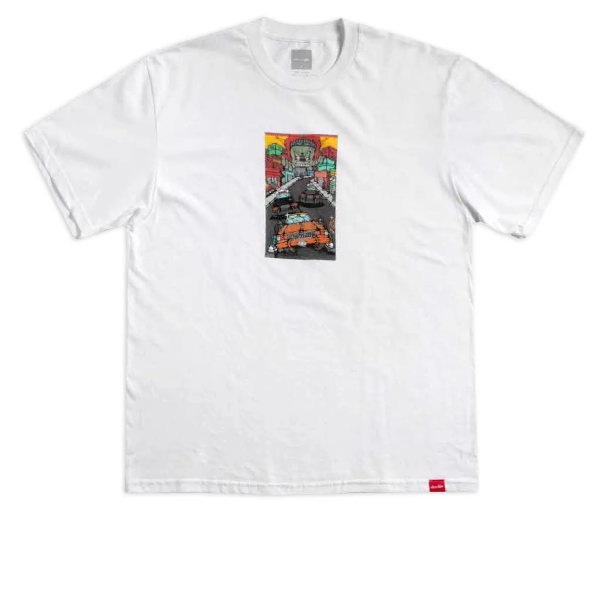 Vinyl Records Chocolate Fiend Street T-Shirt - White Hair Extensions