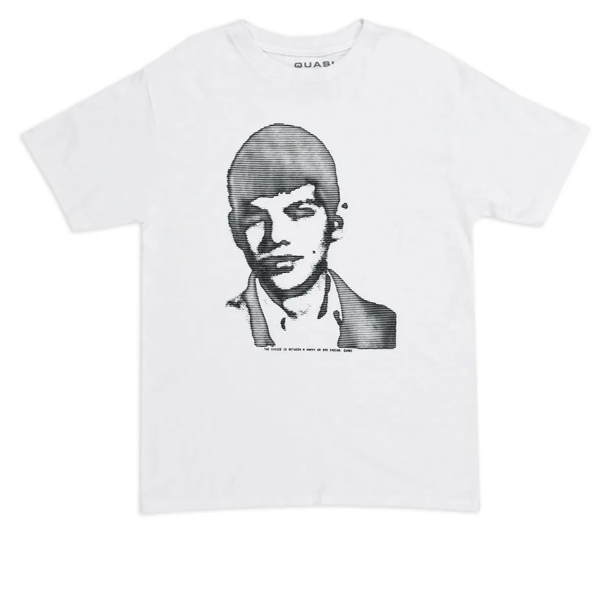 Vinyl Records Quasi Choices T-Shirt - White Ribbons