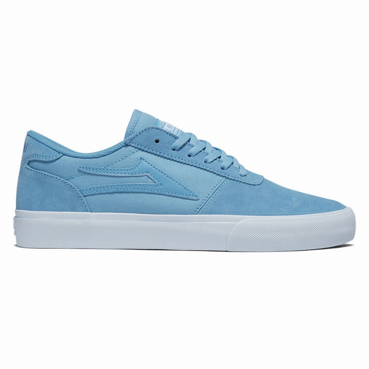 Vinyl Records Lakai Manchester Shoes - Light Blue Suede Travel Accessories