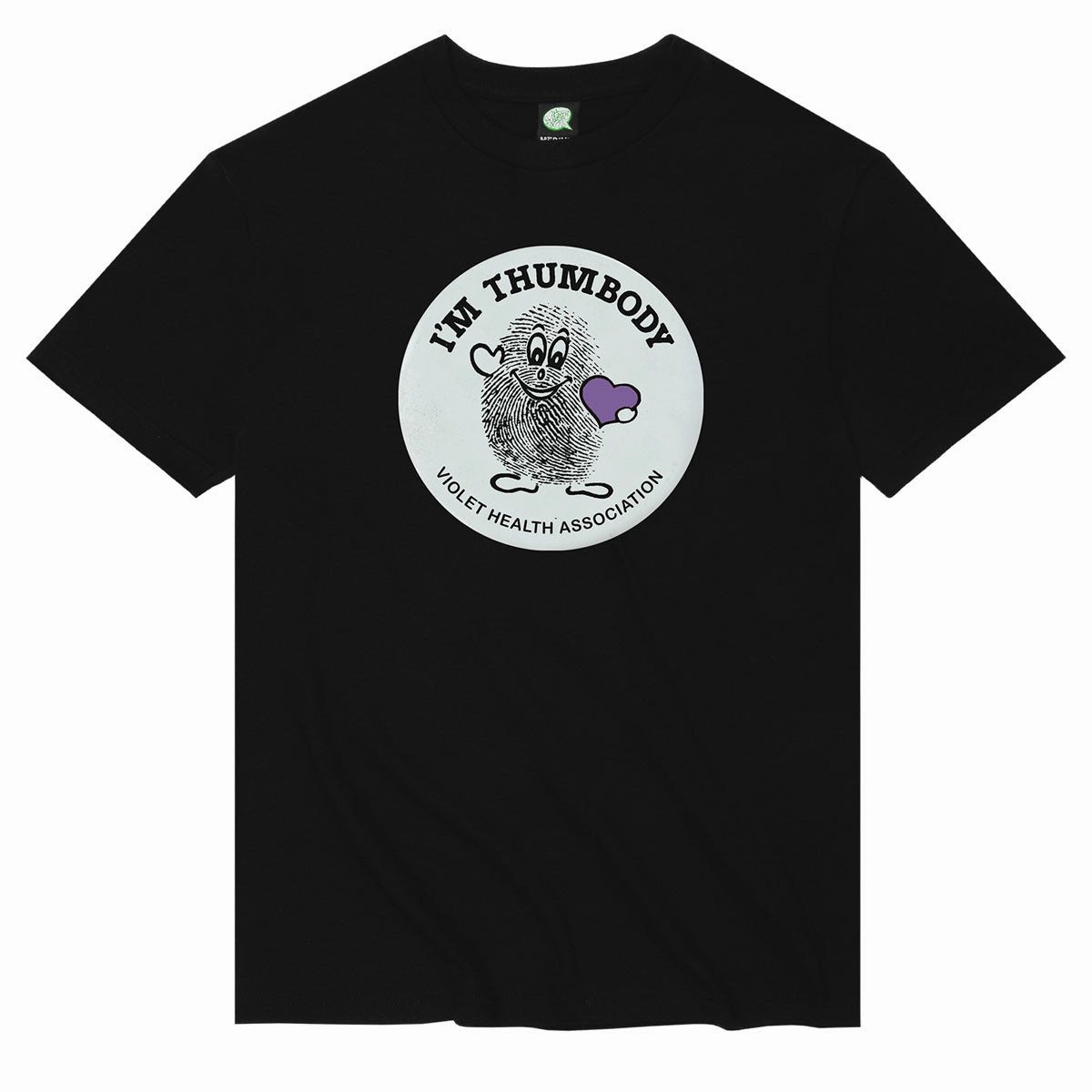 Violet I'm Thumbody T-Shirt - Black Auto Accessories Building Materials
