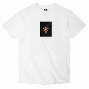 Violet Kader In The Essence T-Shirt - White Antiques Cleaning Services