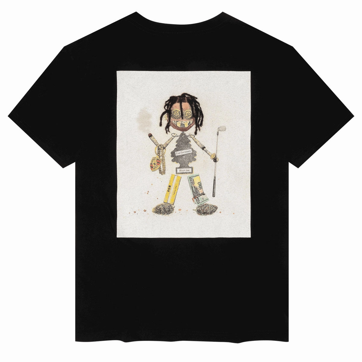 Violet Kader Trash Doll T-Shirt - Black Scissors Designer Brands
