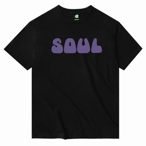 Violet Soul Kyle Teh T-Shirt - Black Tissue Paper Health Monitors