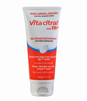 Vita Citral Soin TR  Soothing Repair Gel - Intense Soothing and Softening Gel for Hands. Take Care of Damaged or Chapped Hands, Reduce Calluses, Helps Repair Skin, Protects and Cleanses (100ml)