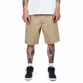 Vitamins CCS Pleated Chino Shorts - Khaki Model Kits