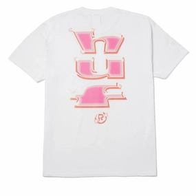Vitamins HUF Megachrome T-Shirt - White Building Materials