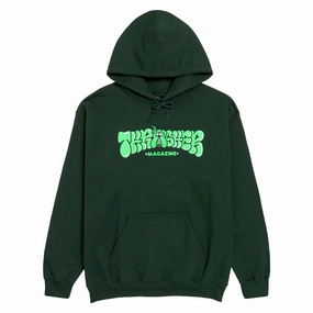 Vitamins Thrasher Bully Hoodie - Forest Green Toner