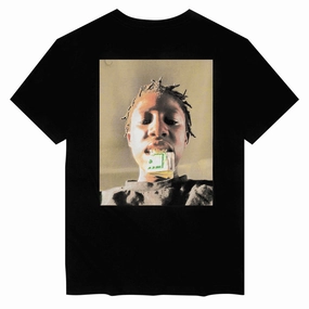 Vitamins Violet Kader Put Your Money Where Your Mouth Is T-Shirt - Black Evening Wear