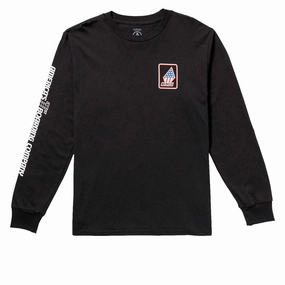 Volcom 1st Boarding Co Long Sleeve T-Shirt - Black Packaging Materials Ebooks