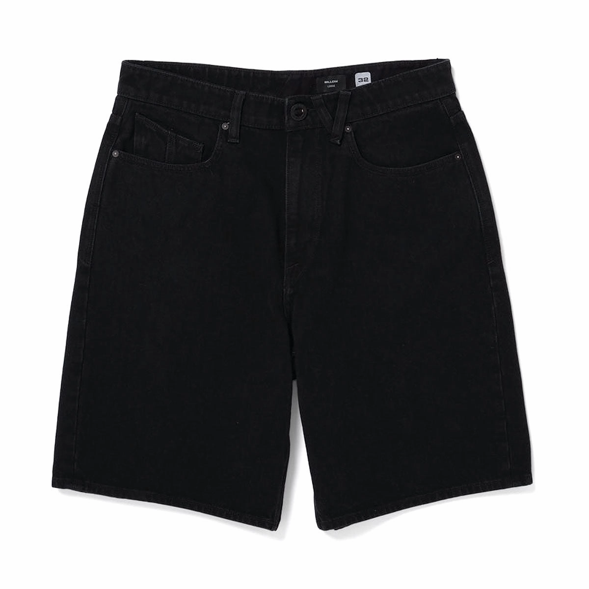 Volcom Billow Denim Shorts - New Black Personal Care Unisex Clothing