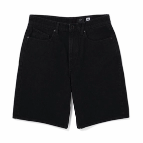 Volcom Billow Denim Shorts - New Black Personal Care Unisex Clothing