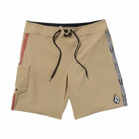 Volcom Command Mod 18 Boardshorts - Khaki Casual Wear Programming Tools