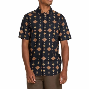 Volcom Desert Dobby Shirt - Black Bar Supplies Denim Basics