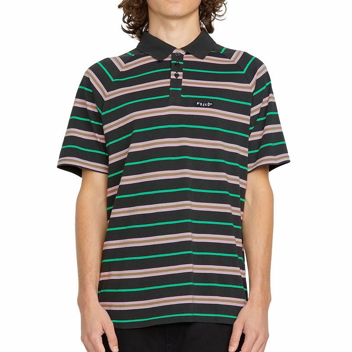 Volcom Edges Polo Shirt - Stealth Trendy Clothing Pokmon