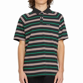Volcom Edges Polo Shirt - Stealth Trendy Clothing Pokmon