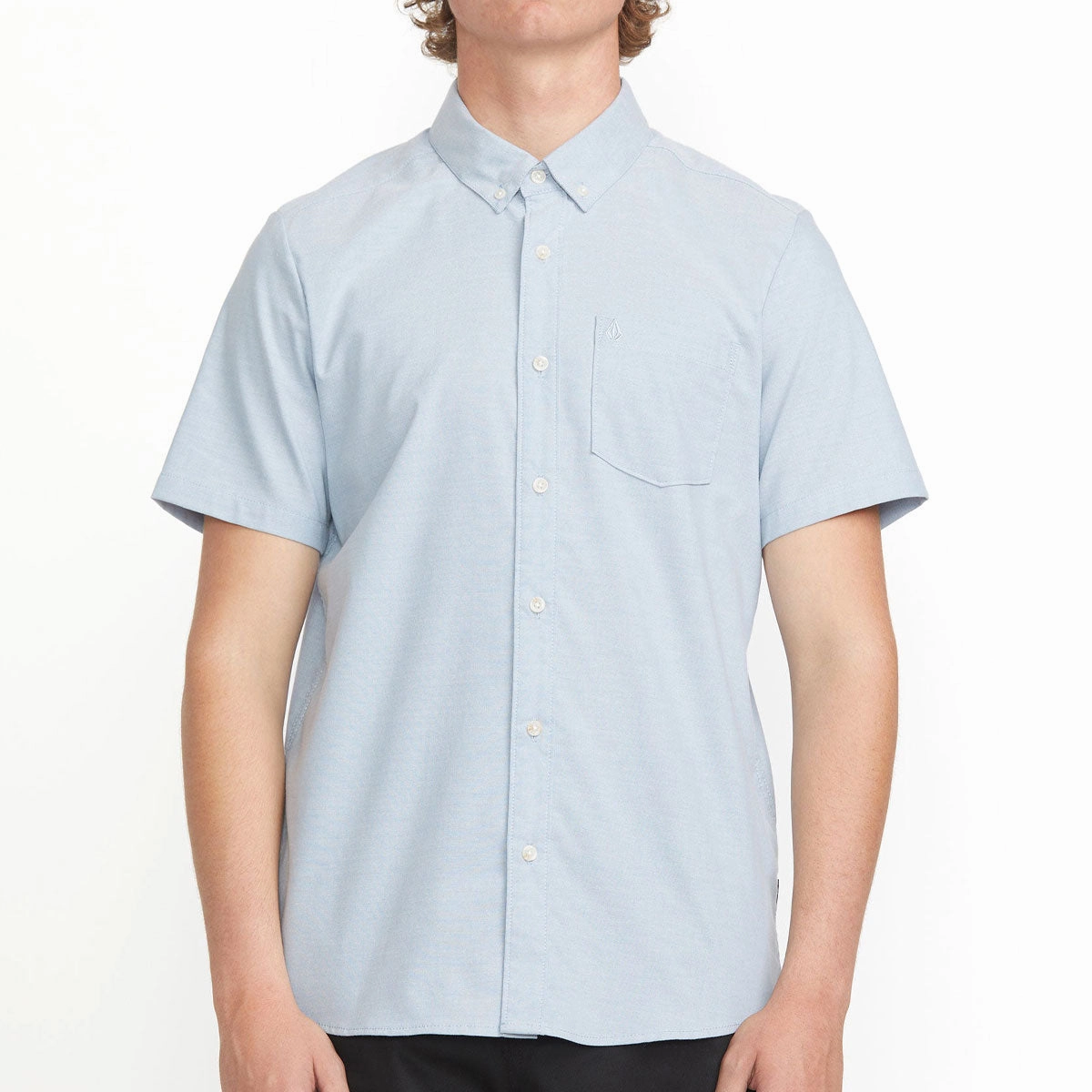 Volcom Everett Oxford Shirt - Wrecked Indigo 2025 PPE Oil
