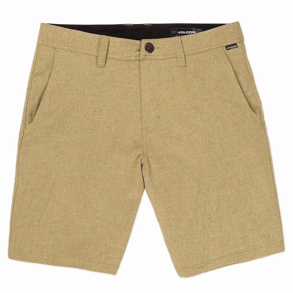 Volcom Frickin Cross Shred Static 20 Shorts - Dark Khaki Language Learning Modern Fashion
