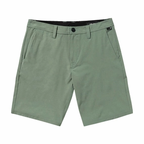 Volcom Frickin Cross Shred Static 20 Shorts - Light Olive Consoles Uniforms