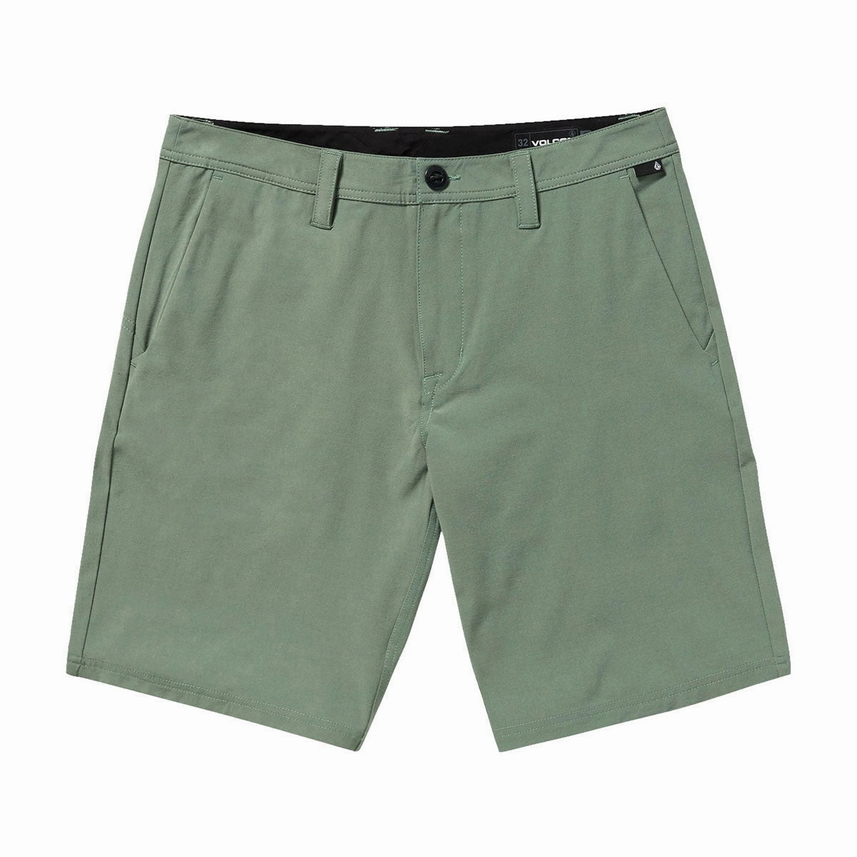Volcom Frickin Cross Shred Static 20 Shorts - Light Olive Consoles Uniforms